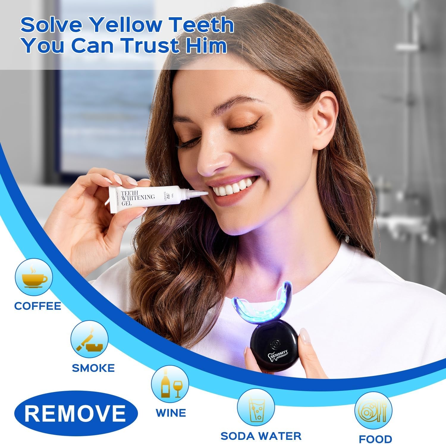 GlowBeam LED Teeth Whitening Kit