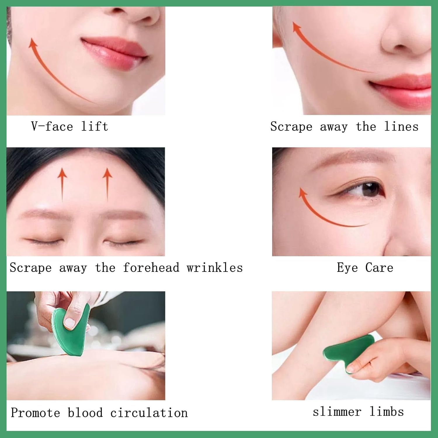 RoseGlow Gua Sha Massage Tool