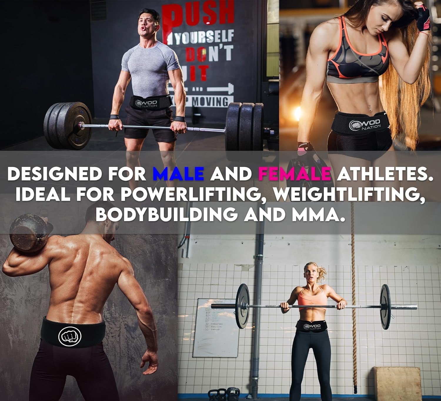 PowerForm 4-Inch Lifting Belt (unisex)