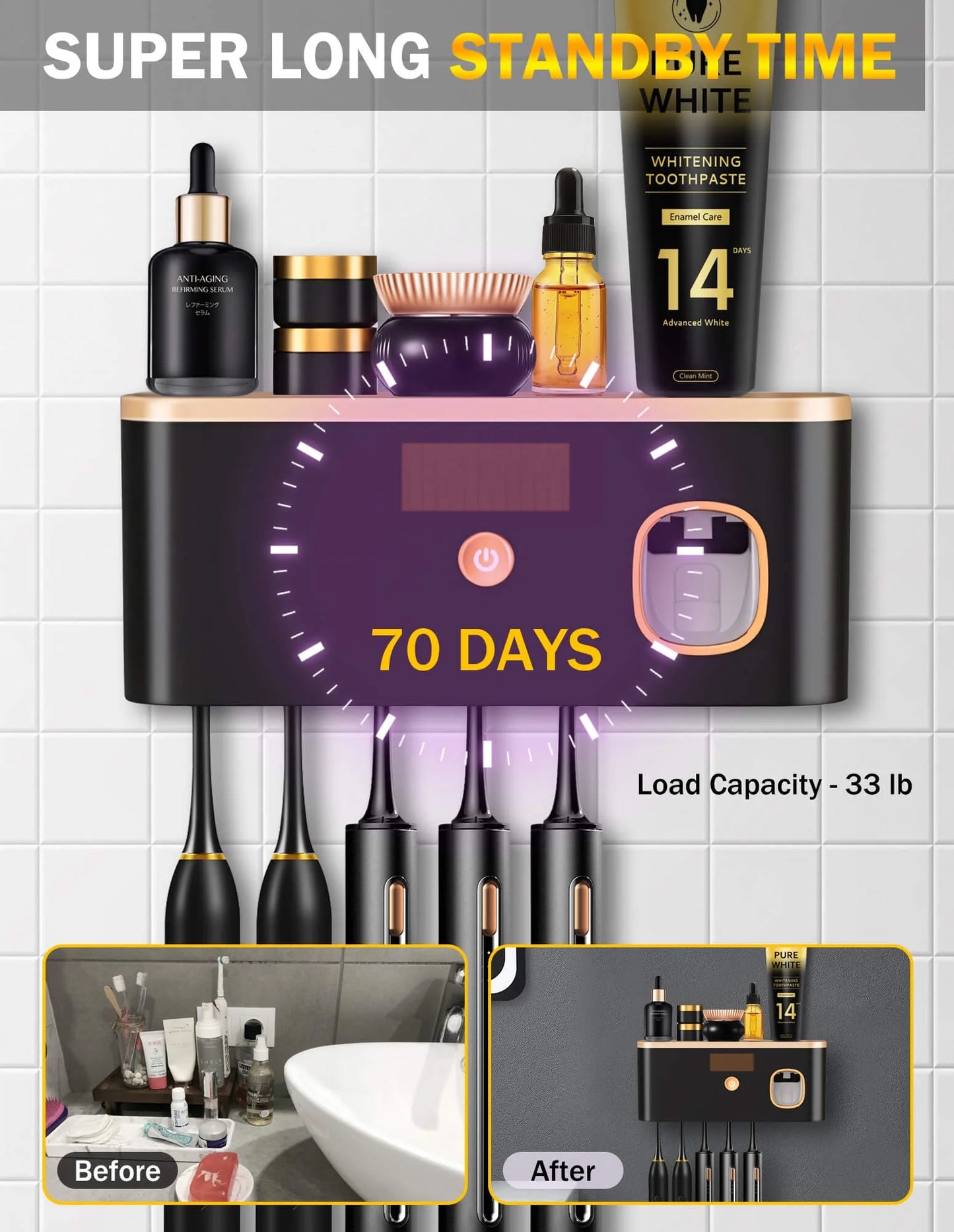 ClearBrush UV Sanitizing Set